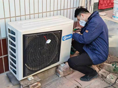 采暖季，欧必特空气能北方巡检服务千家万户